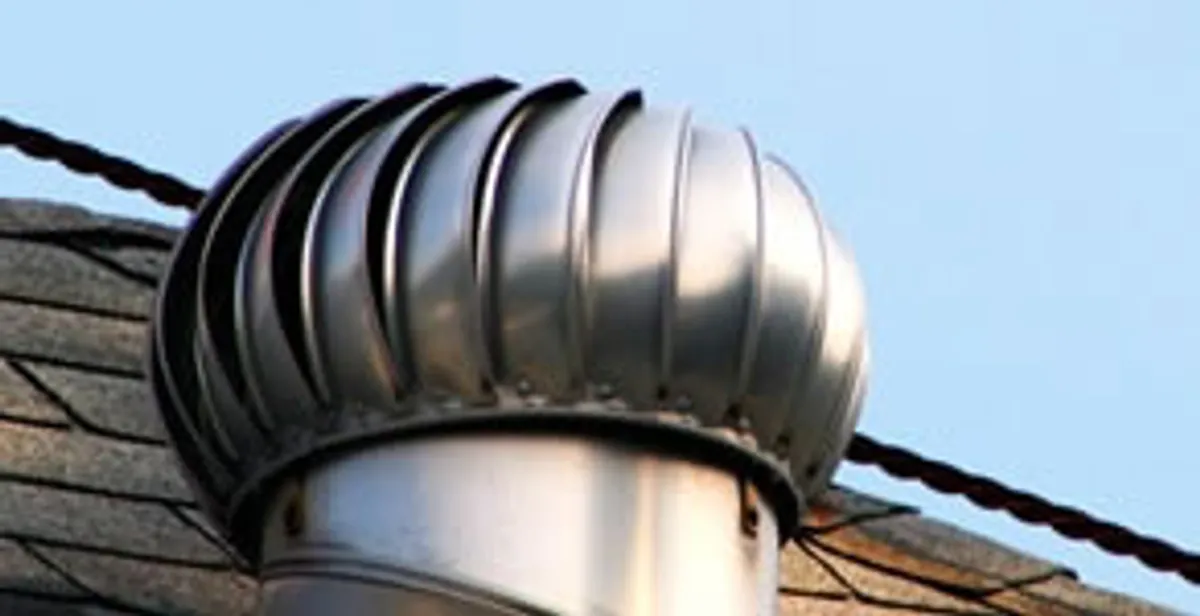 attic fan installation services with professionally installed roof ventilation unit in Scottsdale, AZ