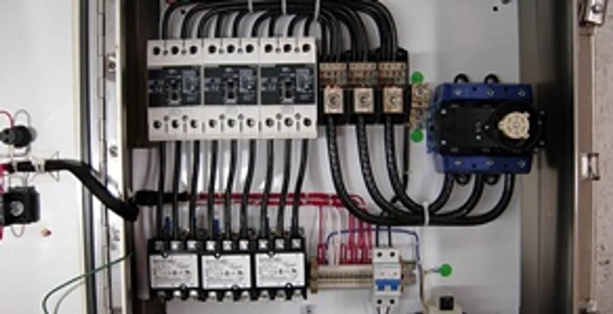 Electrical panel installation with organized circuit breakers and wiring in Scottsdale, AZ