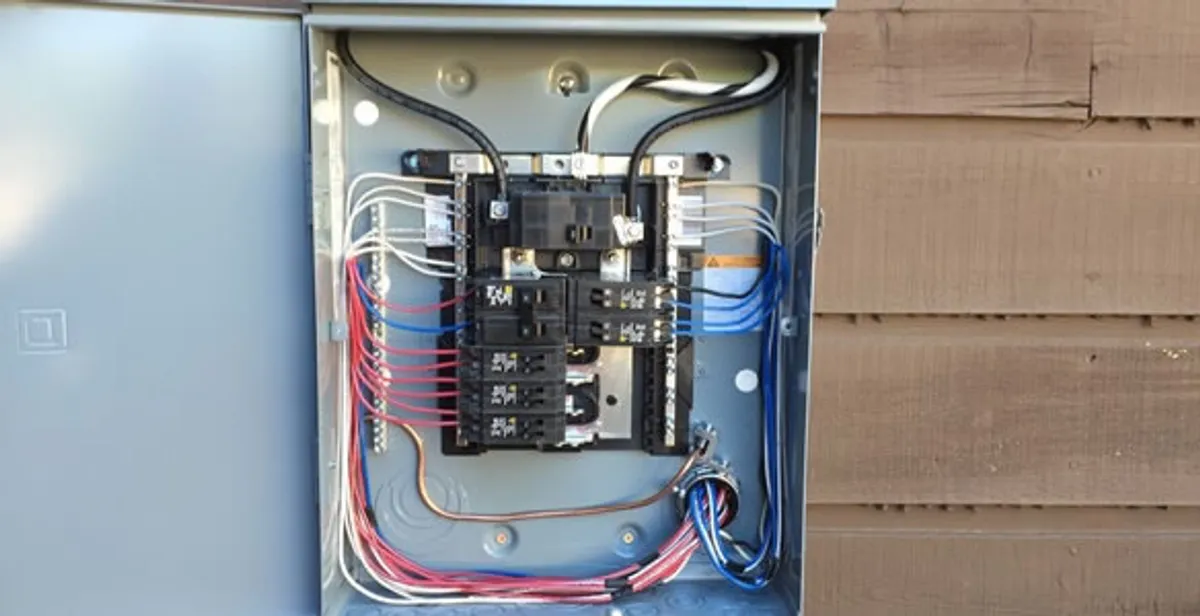electrical panel upgrade service featuring newly installed electrical panel wired by licensed electricians in Scottsdale, AZ