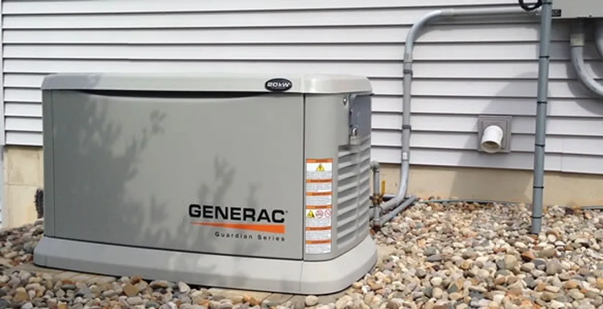 generator installation service featuring outdoor standby generator setup by licensed electricians in Scottsdale, AZ