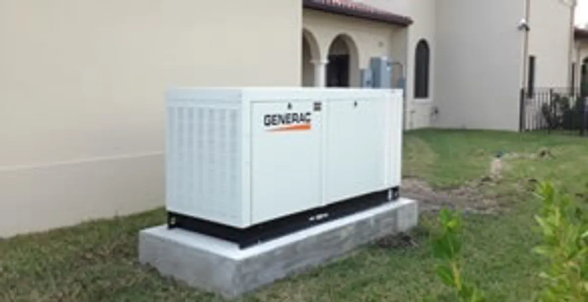 generator installation service showing standby generator professionally installed for residential power backup in Scottsdale, AZ