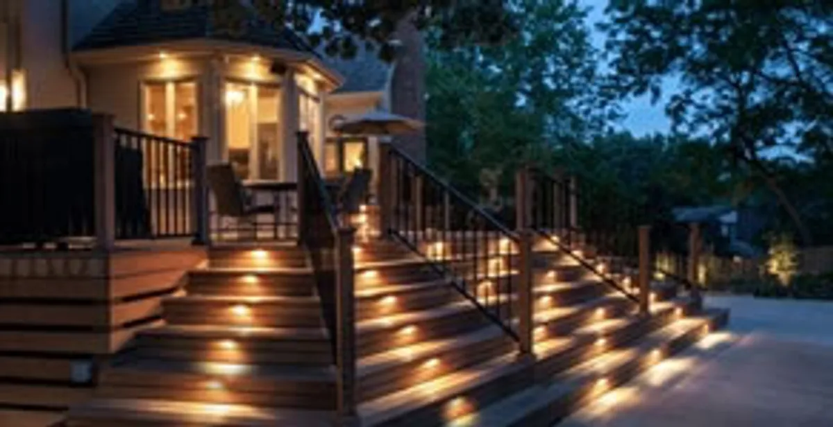 Residential electrician installing outdoor lighting for home safety in Scottsdale, AZ