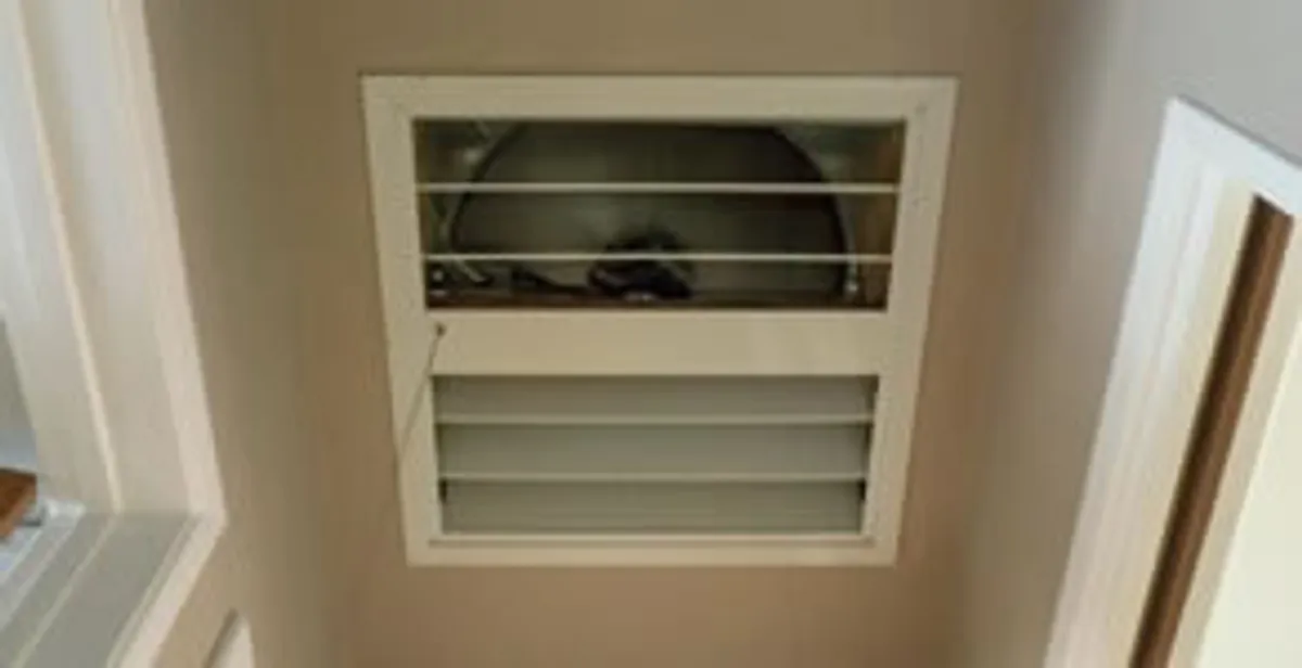 whole house fan installation services with ceiling-mounted ventilation system in Scottsdale, AZ